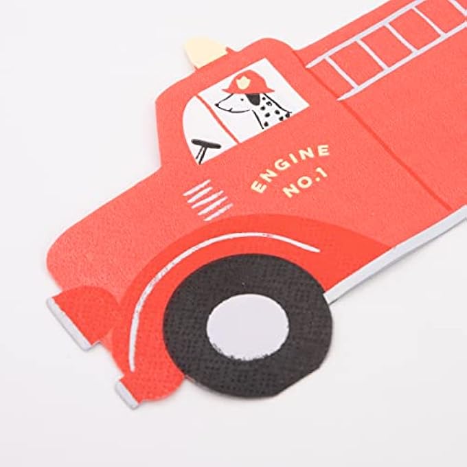 FIRE TRUCK NAPKINS - Image 3